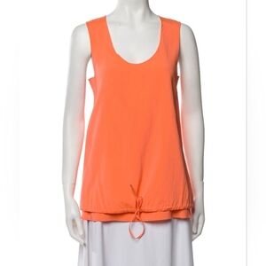 NWOT Chloé Silk Scoop Neck Top Sz. Small